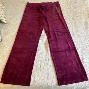 Juicy Couture Raspberry Track Pants Size Large